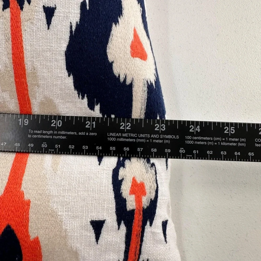 Devi‎ Designs Santorini Emb Ikat Decorative Pillow 14x23 Southwestern Bohemian